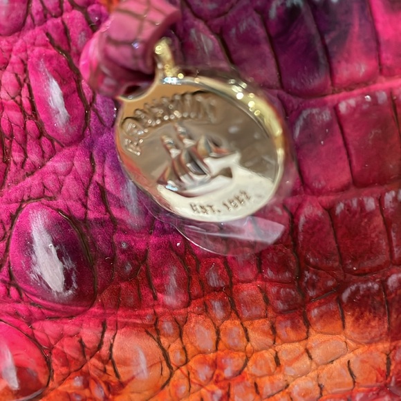 Brahmin Spiced Berry Melbourne bag large Duxbury satchel new - Picture 7 of 8